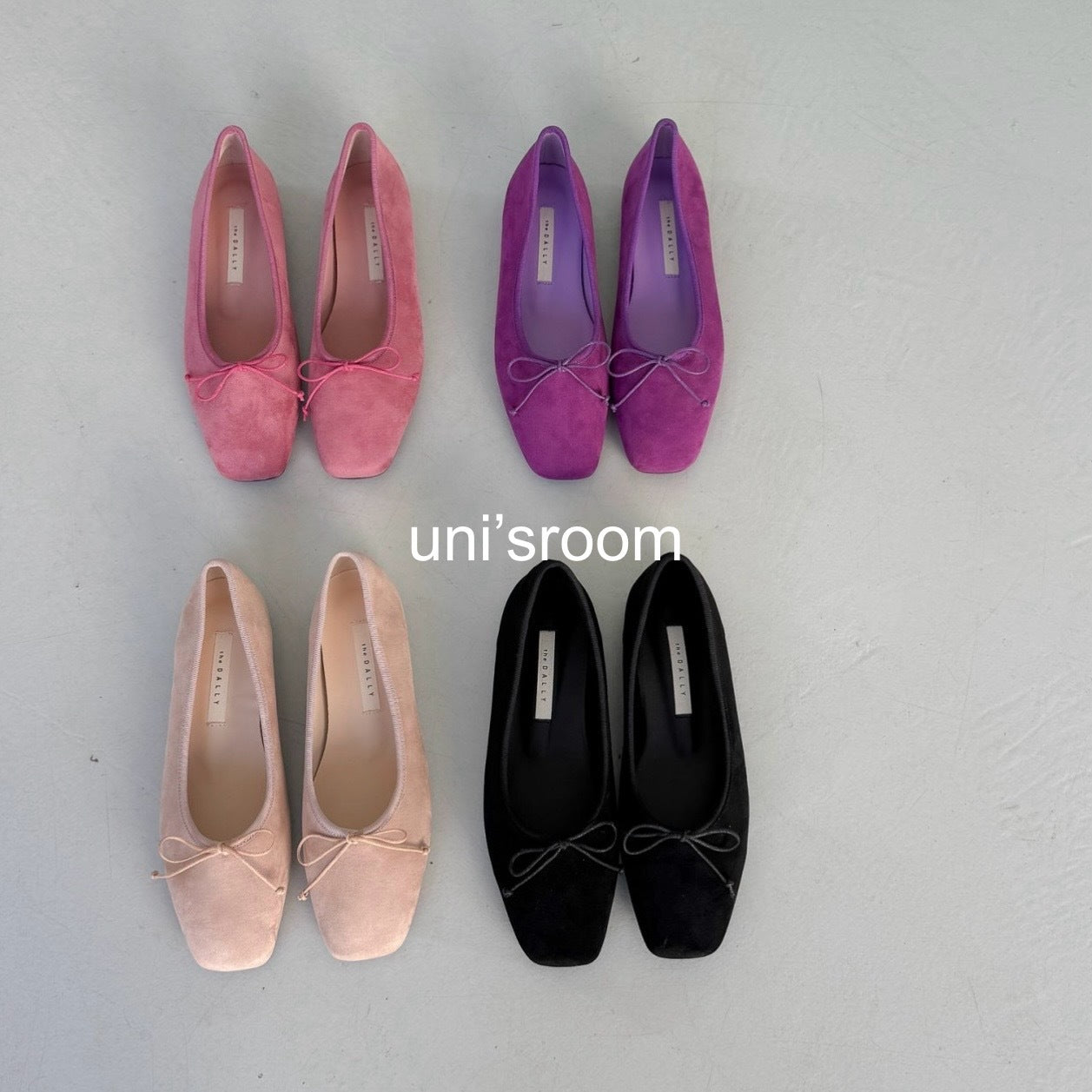 uni's room■4color フルーティーフラットシューズ SS-SS25-16