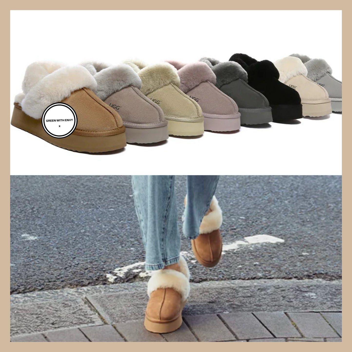 オーストラリア発brand♥付け替え可/3-wayスリッパ