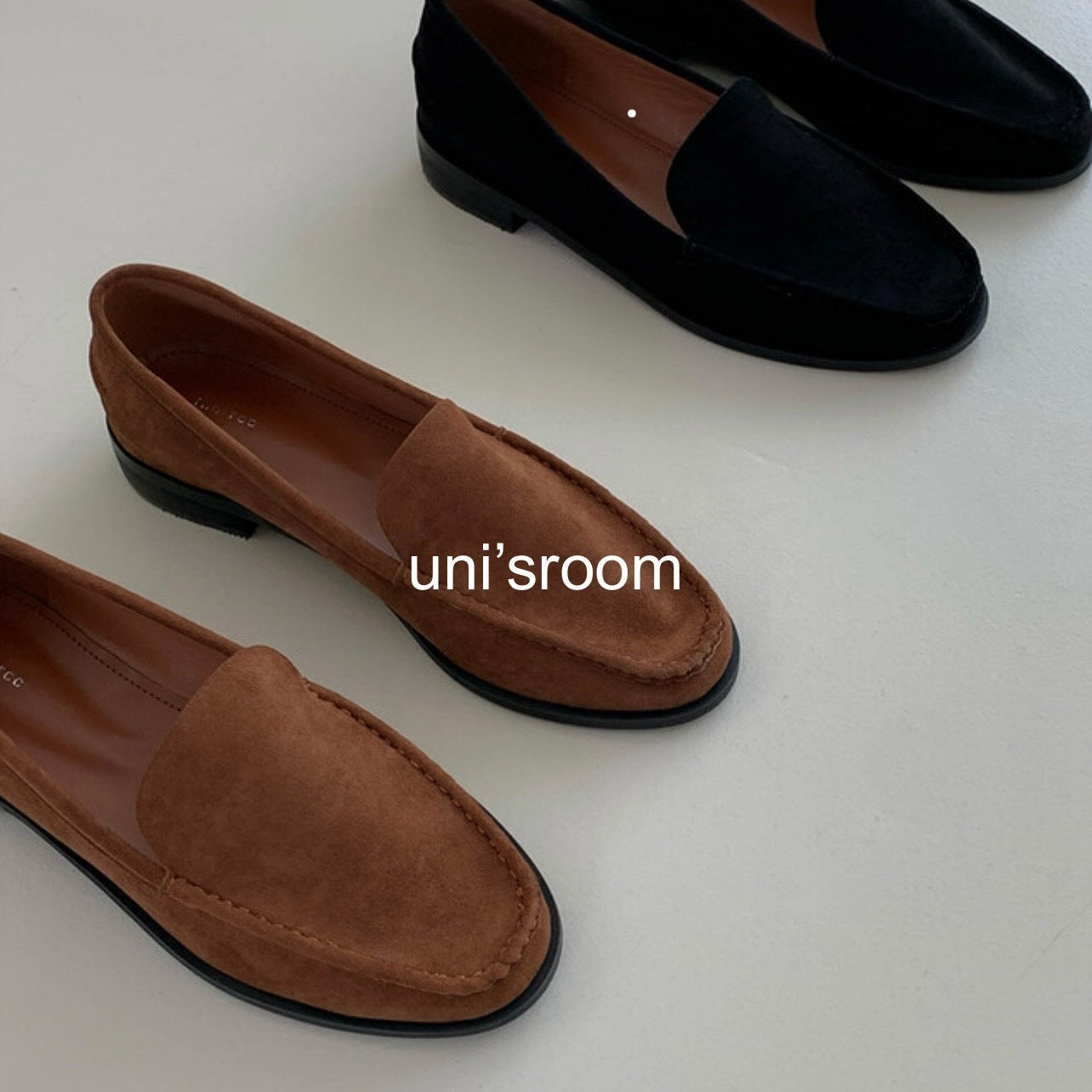 uni's room■2color スエード調べーシックローファー SS-AW26-01
