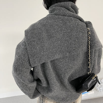 uni&amp;#x27;s room■3color ケープセットオーバーニット NT-AW25-22