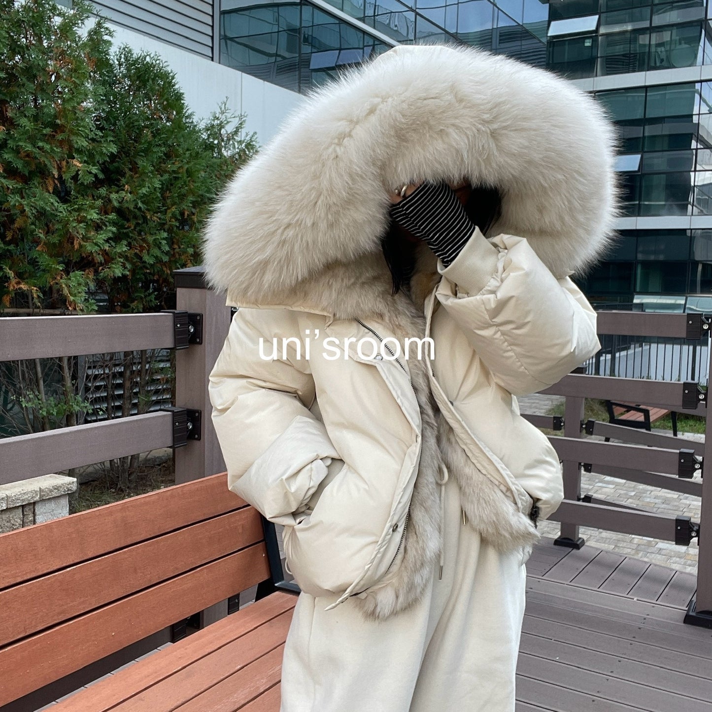 uni&amp;#x27;s room■ファックスファーマカロンダウン OT-AW25-18MW
