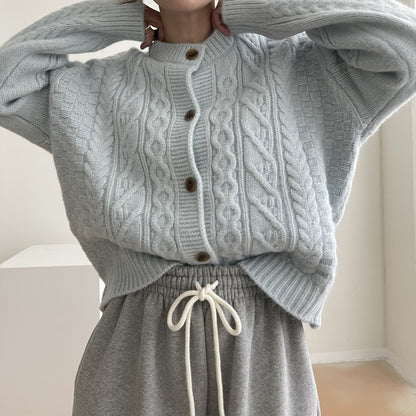 uni&amp;#x27;s room■2color ケーブルニットカーディガン NT-AW24-42