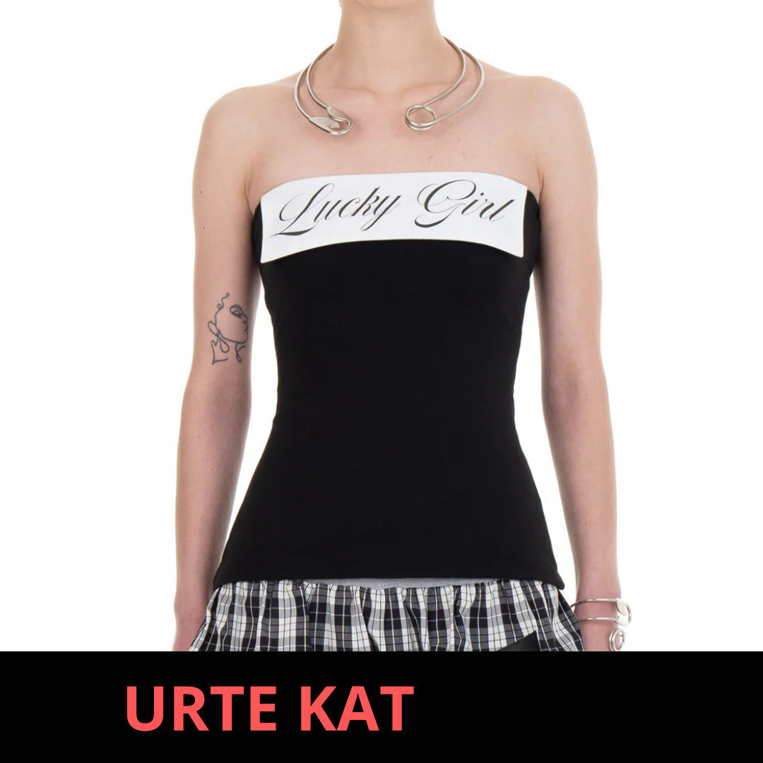 URUTE KAT ラッキーガール チューブトップ☆関税・送料込み☆