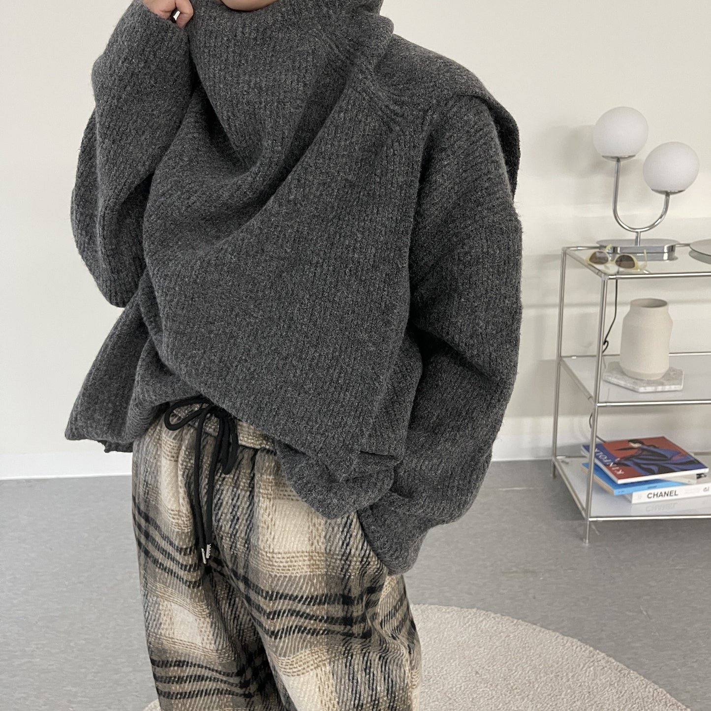 uni&amp;#x27;s room■3color ケープセットオーバーニット NT-AW25-22