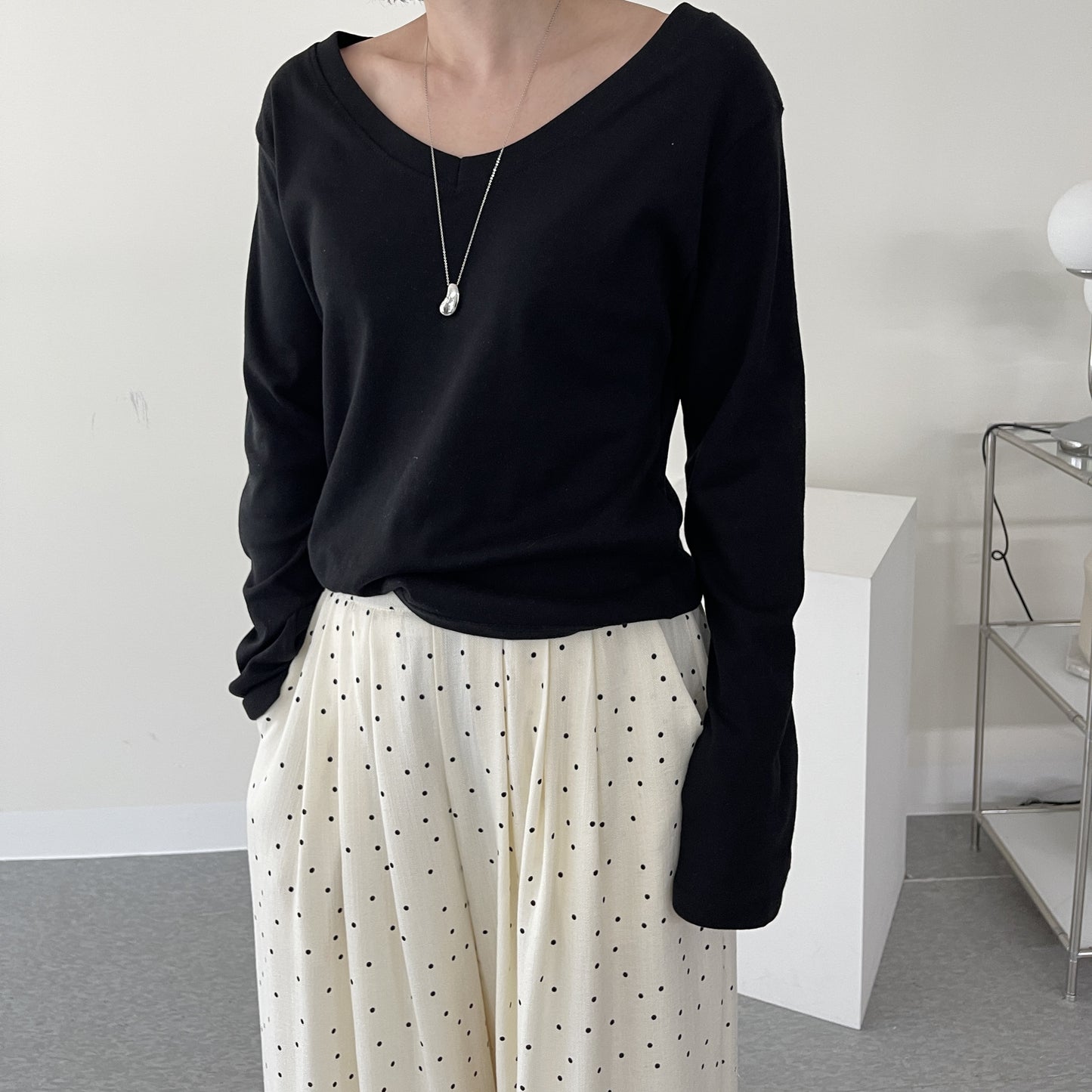uni&amp;#x27;s room■3color 3枚SET 美シルエットカットソー TP-SS25-06