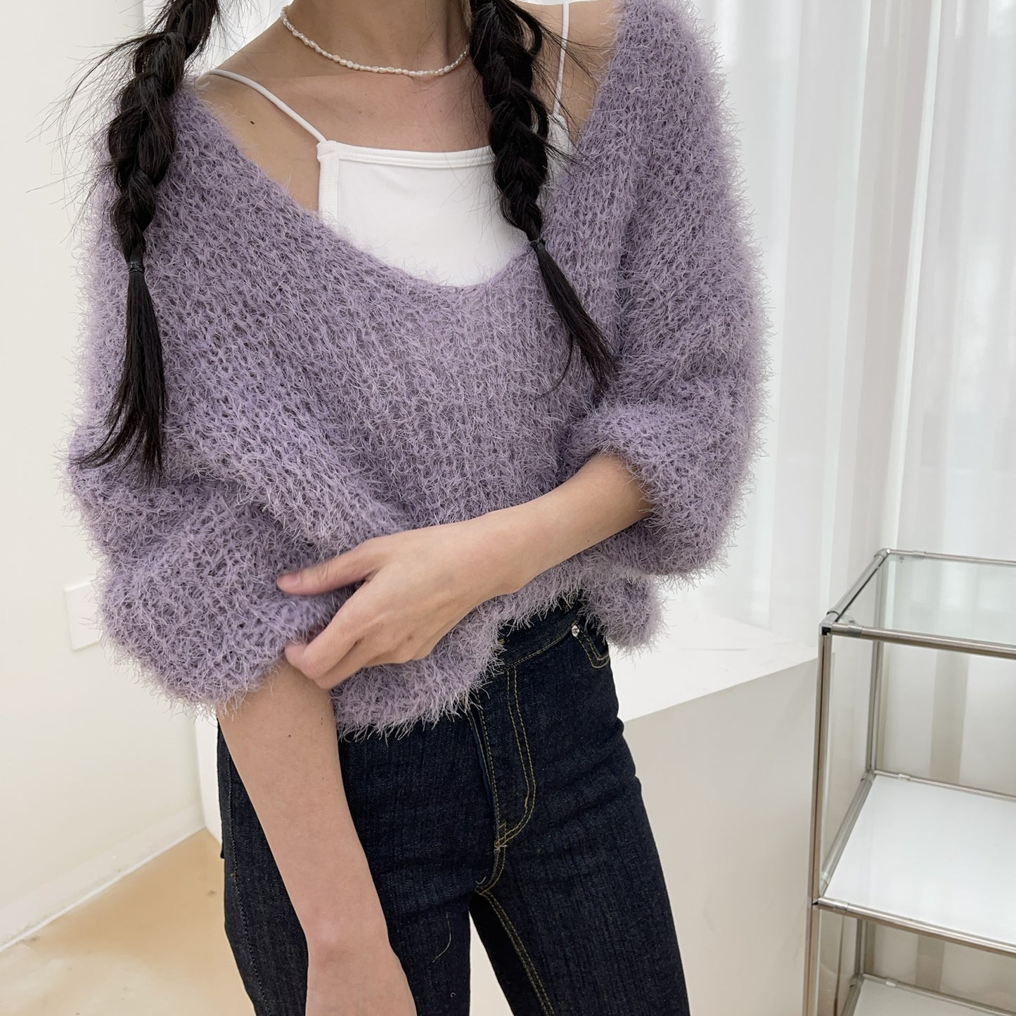 uni&amp;#x27;s room■3color ボディフィットブラトップ IN-SS23-01