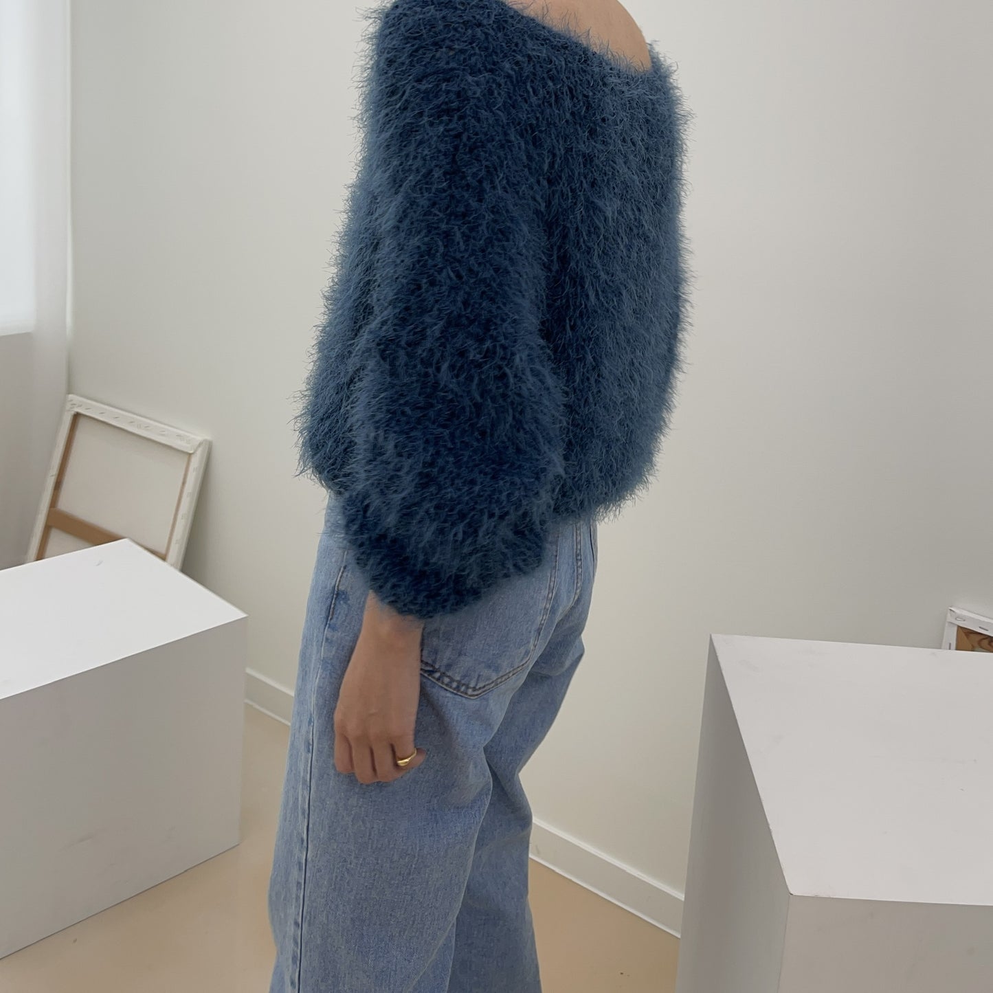 uni&amp;#x27;s room■5color ほわほわシャギーソフトニット NT-AW23-09