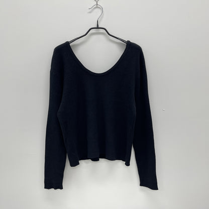 uni&amp;#x27;s room■4color ディープUネックアメリニット NT-AW25-06