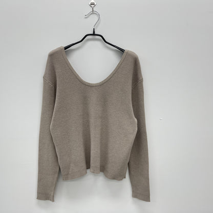 uni&amp;#x27;s room■4color ディープUネックアメリニット NT-AW25-06