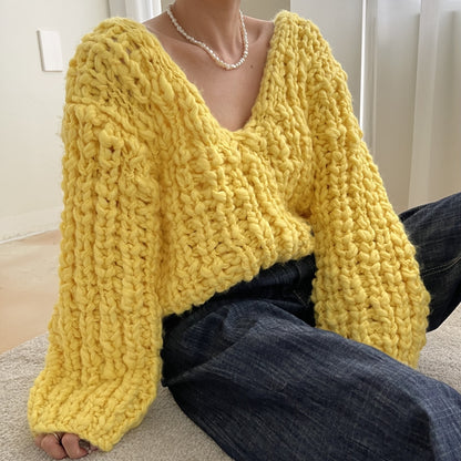 uni&amp;#x27;s room■3color HANDMADE チャンキーニット NT-AW24-25
