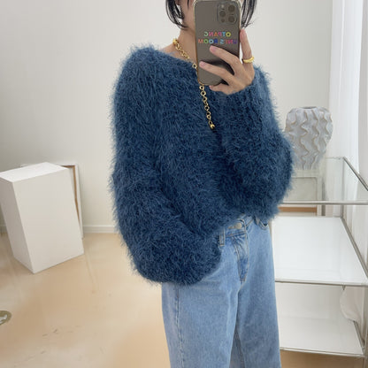 uni&amp;#x27;s room■5color ほわほわシャギーソフトニット NT-AW23-09