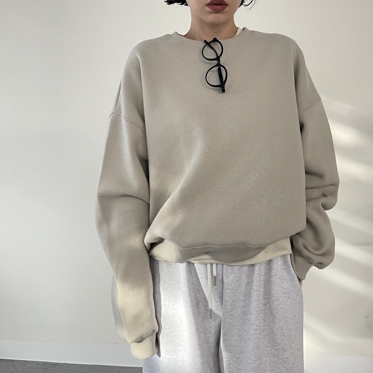 uni&amp;#x27;s room■5color アンニュイ裏起毛トレーナー TP-AW25-17