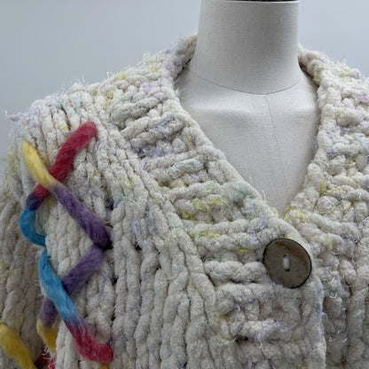 uni&amp;#x27;s room■ジェリーフィッシュ手編みカーディガン NT-AW25-08