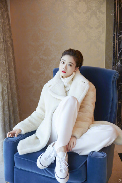 レディース もこもこ ロング丈 ボアコート カジュアル