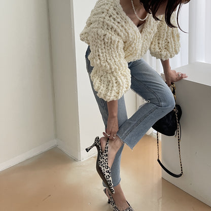 uni&amp;#x27;s room■3color HANDMADE チャンキーニット NT-AW24-25