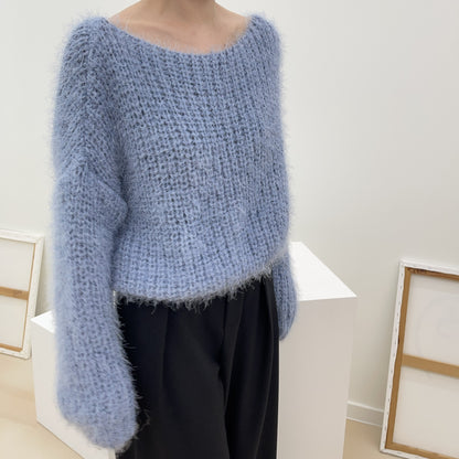 uni&amp;#x27;s room■5color ほわほわシャギーソフトニット NT-AW23-09