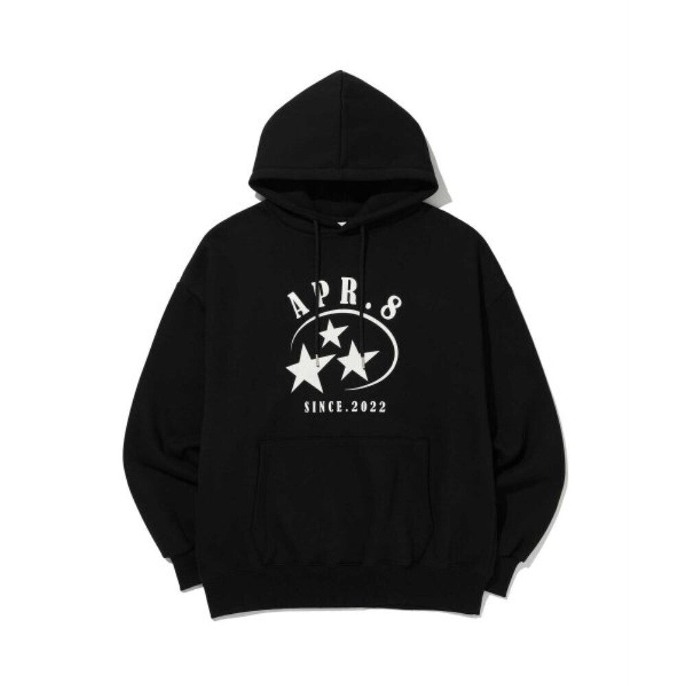 ♥APR8♥ APR8 STAR LOGO HOODIE 6Color
