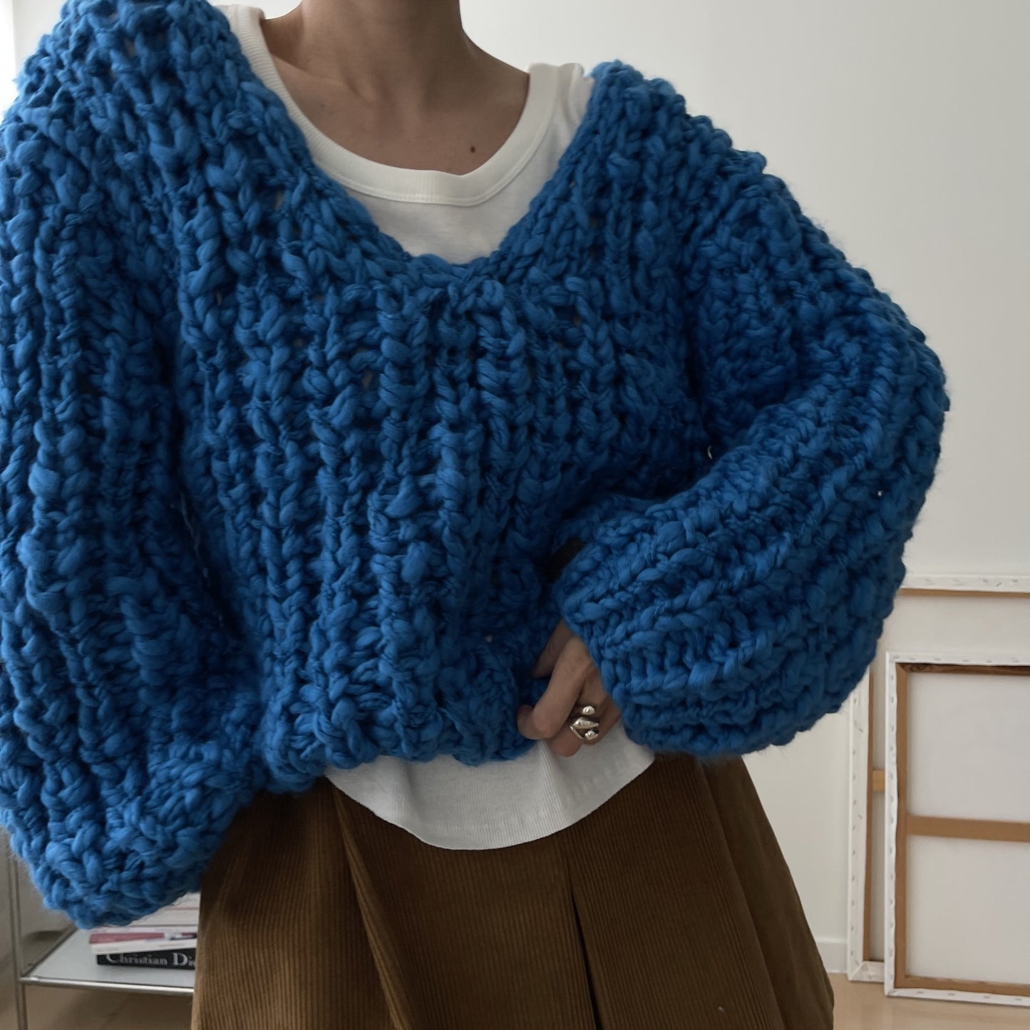 uni&amp;#x27;s room■3color HANDMADE チャンキーニット NT-AW24-25