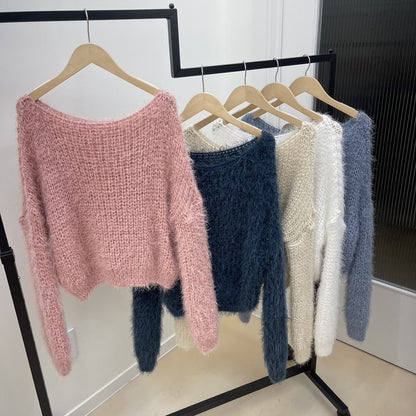 uni&amp;#x27;s room■5color ほわほわシャギーソフトニット NT-AW23-09