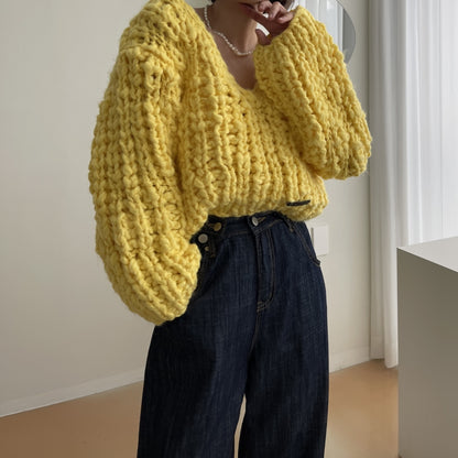 uni&amp;#x27;s room■3color HANDMADE チャンキーニット NT-AW24-25