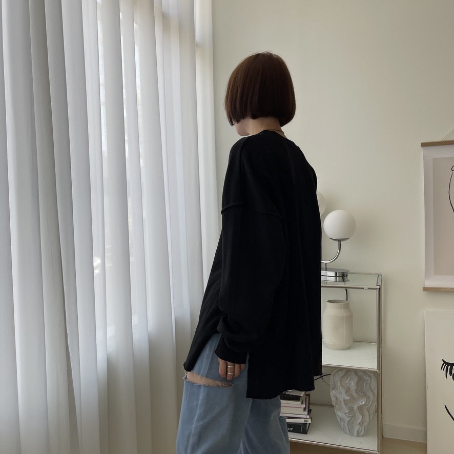 uni&amp;#x27;s room■3color オーバーシルエットトレーナー TP-AW24-13