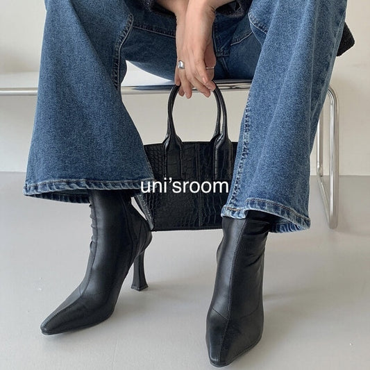 uni&amp;#x27;s room■3color ストレッチアンクルブーツ SS-AW23-04