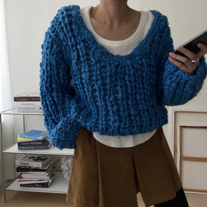 uni&amp;#x27;s room■3color HANDMADE チャンキーニット NT-AW24-25