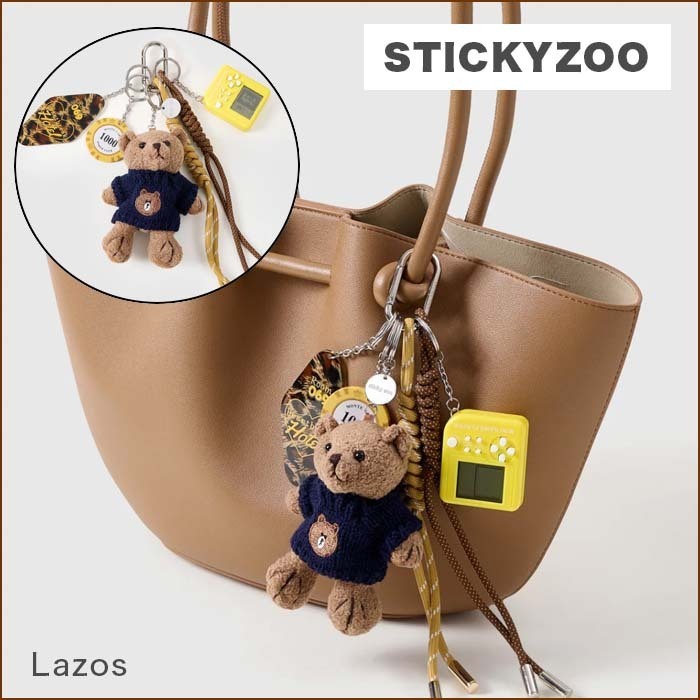 【STICKY ZOO 】テディロイヤル スタックチャーム