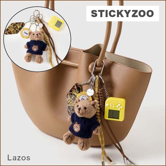 【STICKY ZOO 】テディロイヤル スタックチャーム