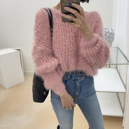 uni&amp;#x27;s room■5color ほわほわシャギーソフトニット NT-AW23-09