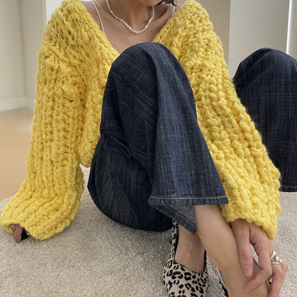 uni&amp;#x27;s room■3color HANDMADE チャンキーニット NT-AW24-25