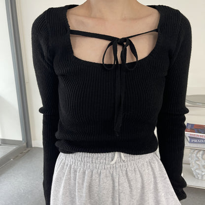 uni&amp;#x27;s room■4color リボンタイスリムリブニット NT-SS25-07