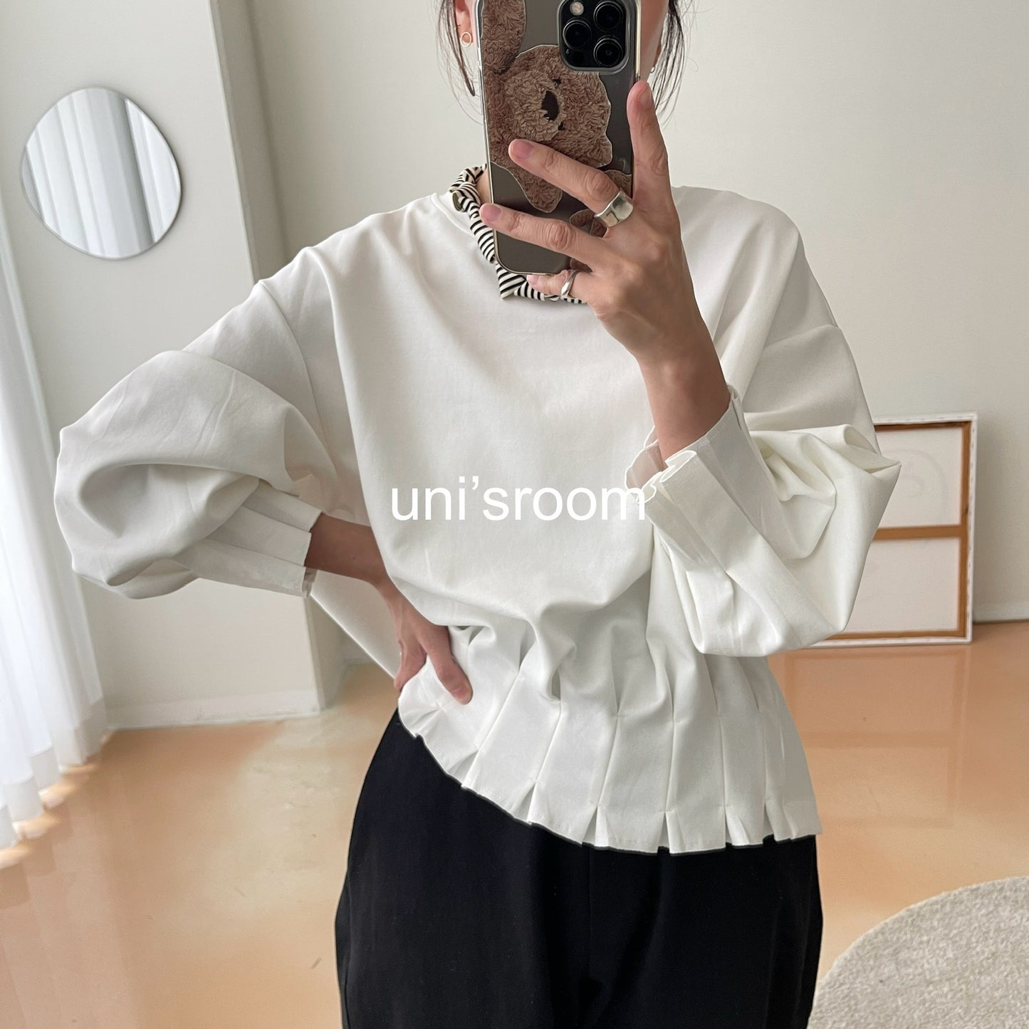 uni&amp;#x27;s room■2color チューリッププルオーバー TP-SS24-19
