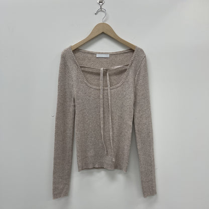 uni&amp;#x27;s room■4color リボンタイスリムリブニット NT-SS25-07