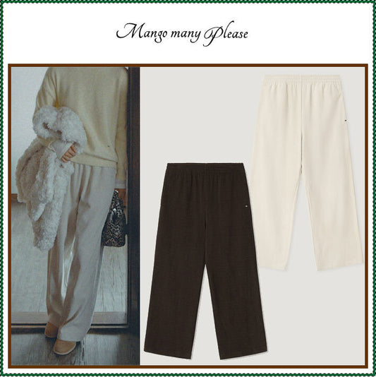 【Mango many Please】 MITTO BANDING PANTS / 追跡付