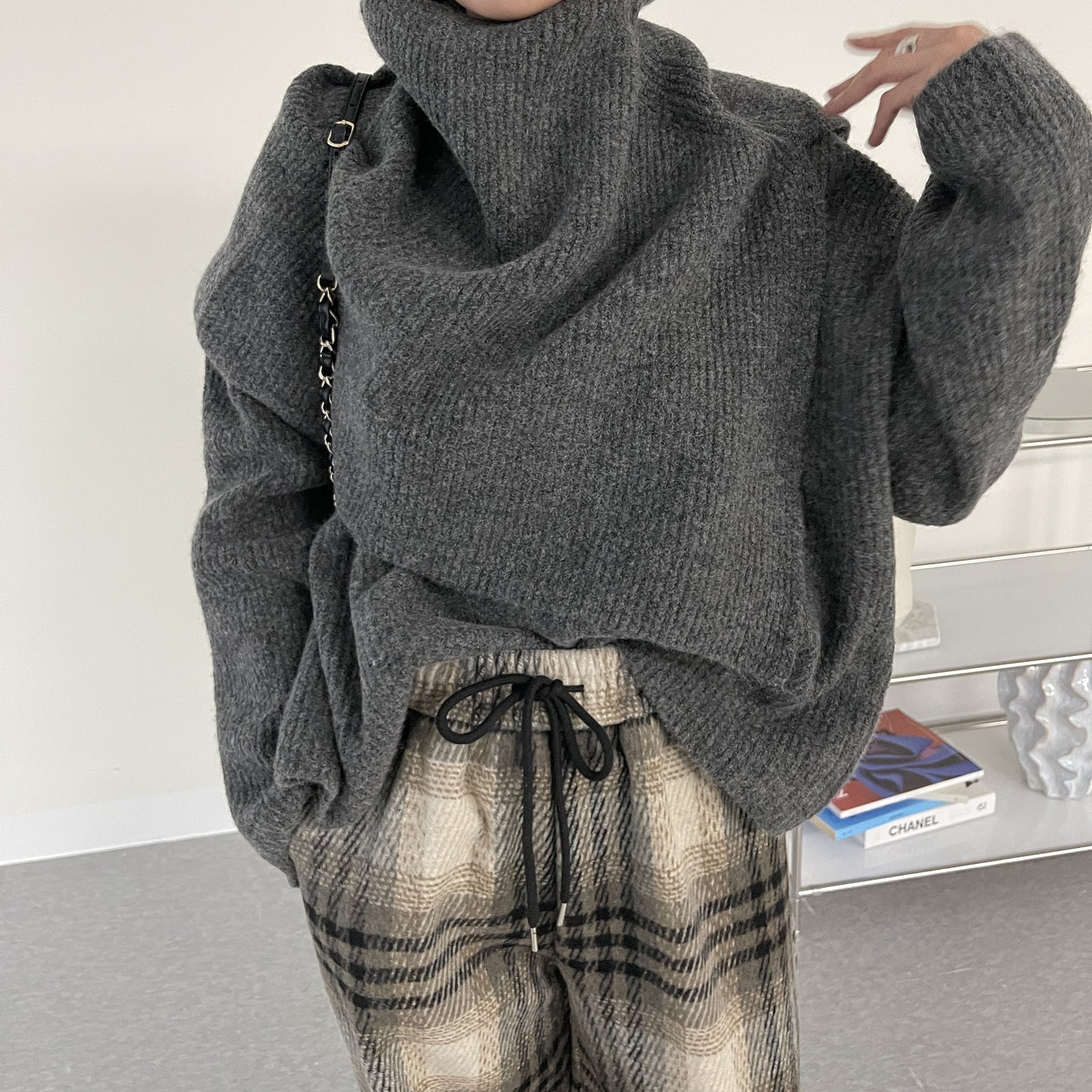 uni&amp;#x27;s room■3color ケープセットオーバーニット NT-AW25-22