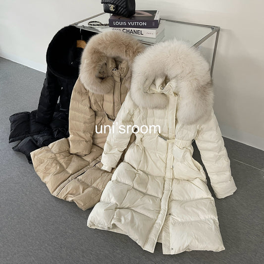 uni&amp;#x27;s room■3color ベルトロングダウンコート OT-AW25-19