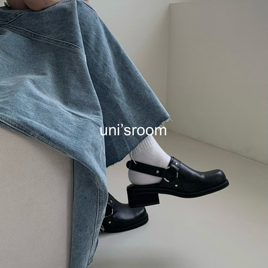 uni&amp;#x27;s room■2color サークルバックルサボサンダル SS-AW25-03