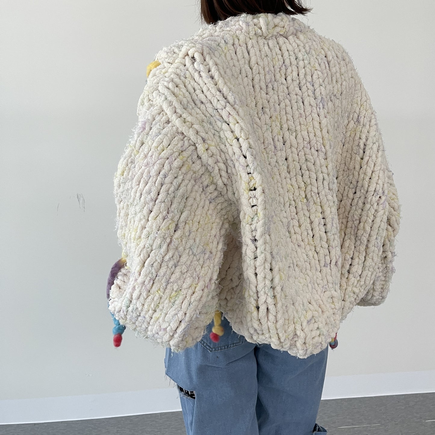 uni&amp;#x27;s room■ジェリーフィッシュ手編みカーディガン NT-AW25-08