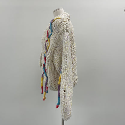 uni&amp;#x27;s room■ジェリーフィッシュ手編みカーディガン NT-AW25-08