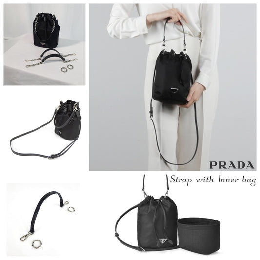 ★PRADA-1NA369対応インナーバッグ＆ストラップ
