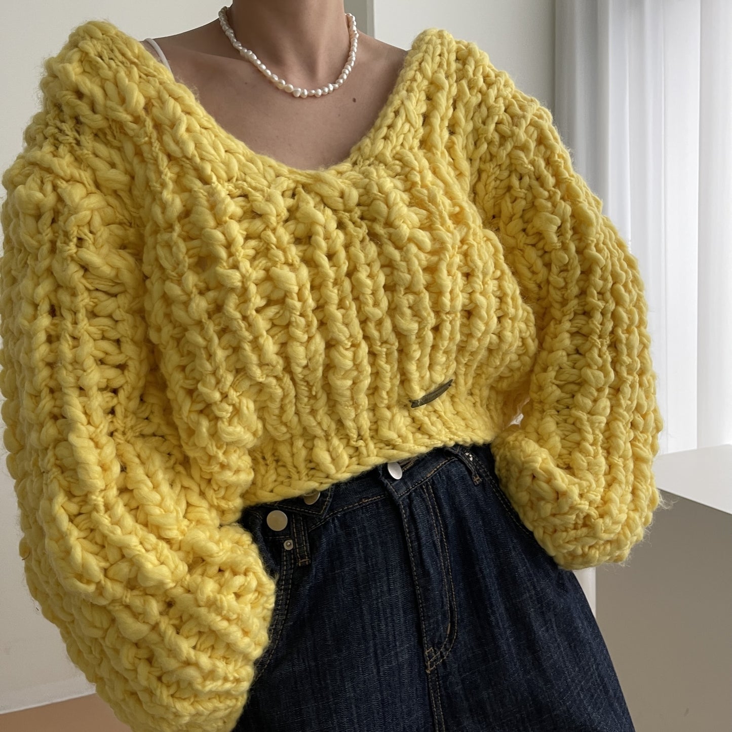 uni&amp;#x27;s room■3color HANDMADE チャンキーニット NT-AW24-25