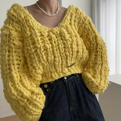 uni&amp;#x27;s room■3color HANDMADE チャンキーニット NT-AW24-25