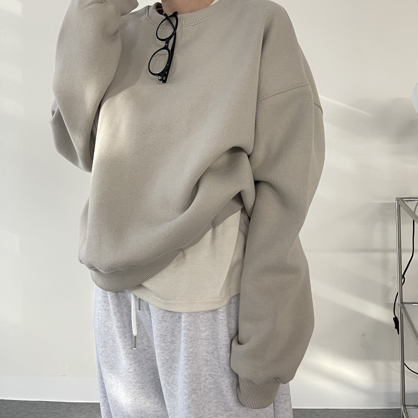 uni&amp;#x27;s room■5color アンニュイ裏起毛トレーナー TP-AW25-17