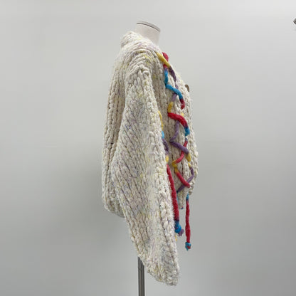 uni&amp;#x27;s room■ジェリーフィッシュ手編みカーディガン NT-AW25-08