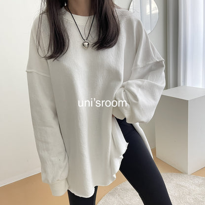 uni&amp;#x27;s room■3color オーバーシルエットトレーナー TP-AW24-13